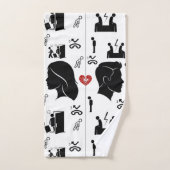 Drie gemiste kansen handdoek set | Emotionele inri (Handdoek)