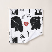 Drie gemiste kansen handdoek set | Emotionele inri (Wasdoekje)