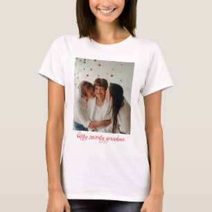 Drie generatie gelukkige verjaardag oma t-shirts