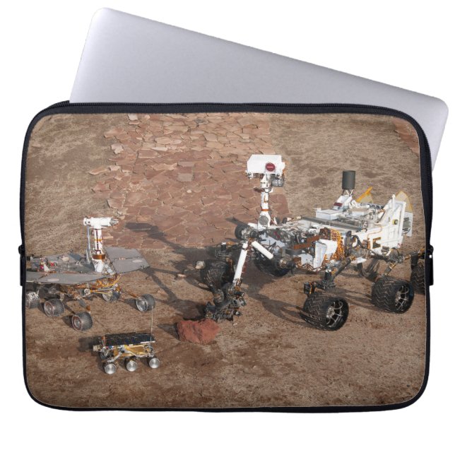 Drie generaties Marsrovers. Laptop Sleeve (Voorkant)