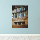 Drie gesculpeerde haarden in de Verkoop Canvas Afdruk (Insitu (Houten vloer))