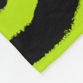 Drie gestripte gifdekkikker fleece deken (Hoek)