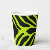 Drie gestripte gifdekkikker papieren bekers (Voorkant)