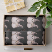 Drie Ghosts Grey Witch's Petten Patroon Halloween Tissuepapier (Geschenk)