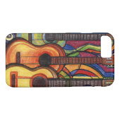 Drie gitaren Case-Mate iPhone case (Achterkant (Horizontaal))