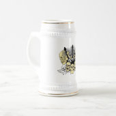 Drie gitaren met Skulls Bierpul (Voorkant links)