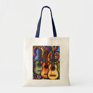 Drie gitaren tote bag