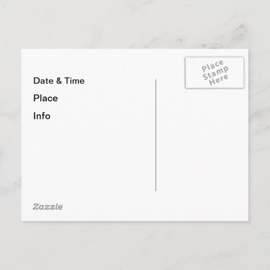 Drie glazen wijn Aangepaste uitnodiging (Achterkant)