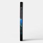 Drie gloeiende vlinders op nachtrustrondergrond Case-Mate iPhone case (Achterkant / Links)