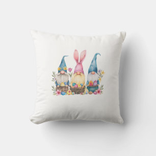 Drie Gnome Paas Gnome Paasei T-shirt Kussen