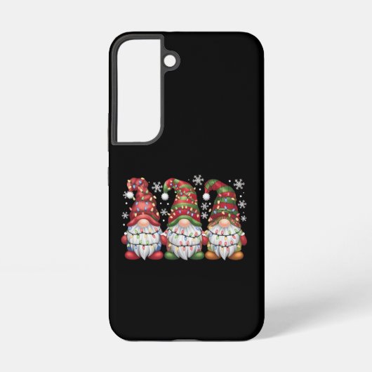 Drie Gnomen Buffalo Pset Red Kerstmis Samsung Galaxy Hoesje (Achterkant)