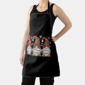 Drie Gnomen Buffalo Pset Red Kerstmis Schort (Insitu)