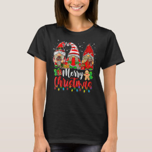 Drie Gnomen die overeenkomen met de familie Merry T-shirt