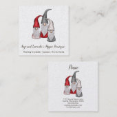 Drie Gnomen Vierkante Visitekaartje (Voorkant / Achterkant)