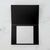 Drie golvende Butterflies op nachtachtergrond Notitiekaartje (Binnen)