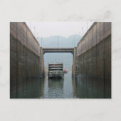 Drie Gorges Dam Briefkaart (Voorkant)