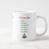 Drie grappige kerstgedichten extra grote beker (Rechts)