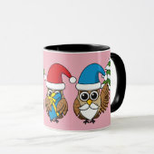 Drie grappige kerstkoepels mok (Voorkant rechts)