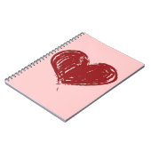 Drie hart notitieboek (Linkerzijde)