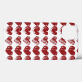 Drie Harten Case-Mate iPhone Case (Achterkant (horizontaal))