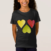 Drie harten t-shirt (Voorkant)