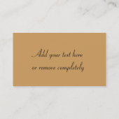 Drie heerlijke donuts visitekaartje (Achterkant)