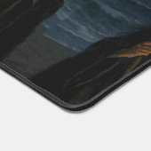 Drie heksen brouwen ketel Volle maan strand Bureaumat (Hoek)