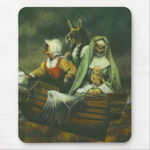 Drie heksen Mousepad Muismat