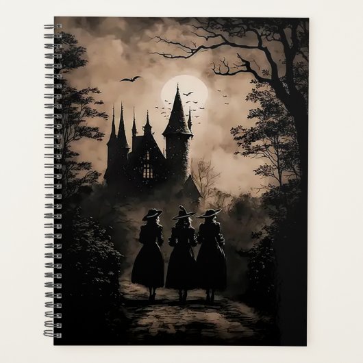 Drie heksen planner (Voorkant)