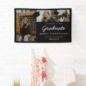 Drie het Klantenbonnen van de Foto aan de Afstuder Spandoek (Insitu)