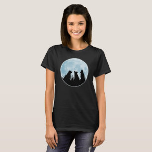 Drie honden 's nachts t-shirt
