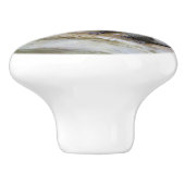 Drie Hongaarse otters, Keramische Knop (Zijkant)