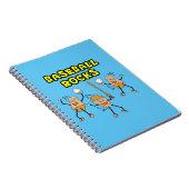 Drie honkbal stenen notitieboek (Rechterzijde)