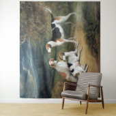 Drie Hounds Art Museum Mural | Muur Wandkleed (In situ)