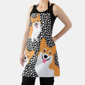 Drie Hungry Corgis Funny Schort (Insitu)