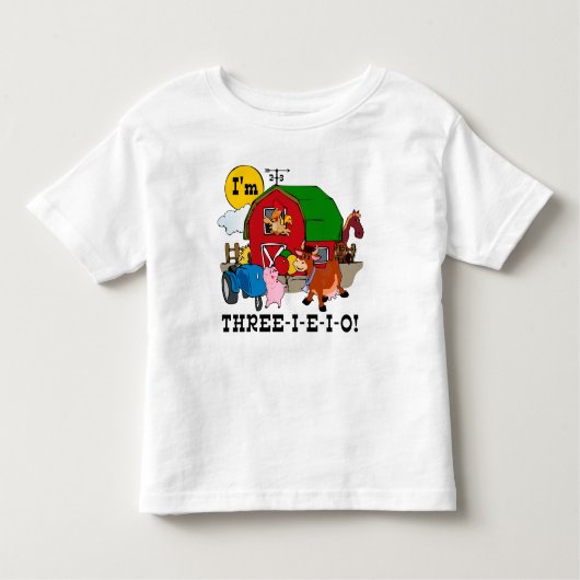 DRIE-I-E-I-O KINDER SHIRTS (Voorkant)
