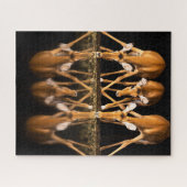 Drie impala's drink 's nachts samen legpuzzel (Horizontaal)