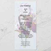 Drie Irissen in Schakeringen van Magenta Programma (Voorkant)