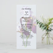 Drie irissen in tinten van magenta programma (Staand voorkant)