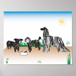 Drie is geen kroeg. poster