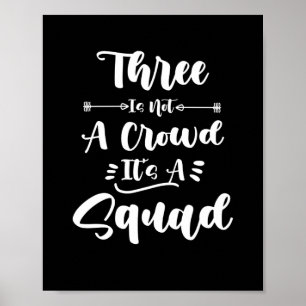 Drie is geen kruid. Het is een vierkant 3 beste vr Poster