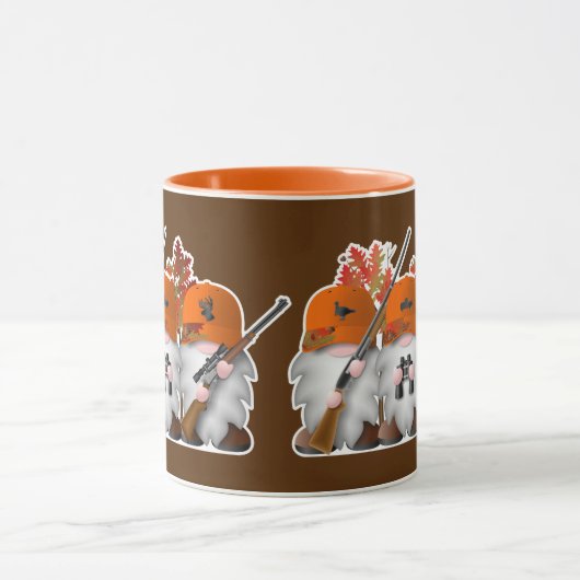 Drie jachtkabouters mok (Midden)