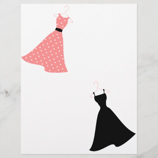 Drie jurken flyer (Achterkant)