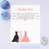 Drie jurken flyer (Enkel)