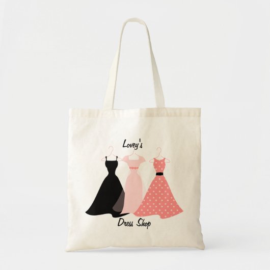 Drie jurken tote bag (Voorkant)