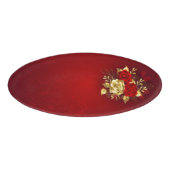 Drie juweelrozen naambadge (Voorkant)