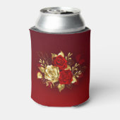 Drie juwelen Rozen Blikjeskoeler (Blikje Achterkant)