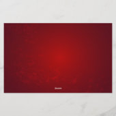 Drie juwelen Rozen Briefpapier (Achterkant)