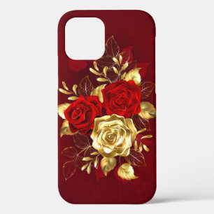 Drie juwelen Rozen iPhone 12 Pro Hoesje