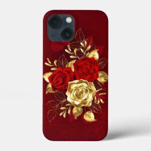 Drie juwelen Rozen iPhone 13 Mini Hoesje